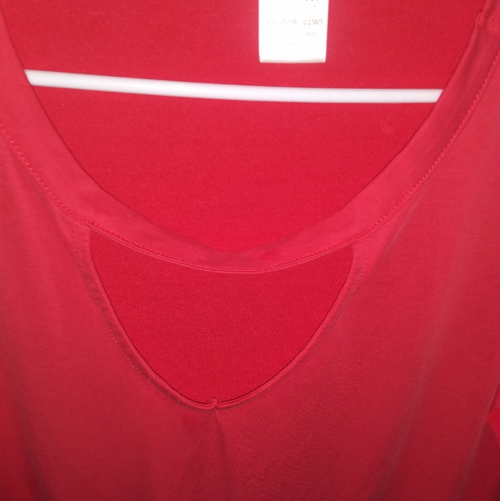 Red Blouse XXL